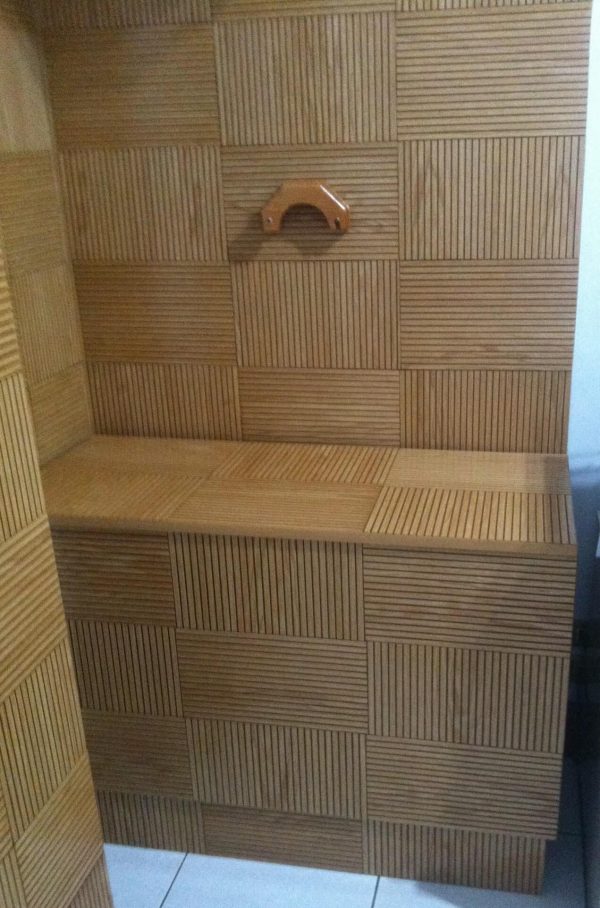 furniture covered by designed V-grooved wood panel board, interior wood paneling, timber panel, wall panel, wood panel, panel wood, wood panel wall for wall and furniture decoration, wood panel on furniture, Flexible Wood Board