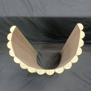 wood panel, column wrap, Flexible Half-Round Solid Wood Panel board