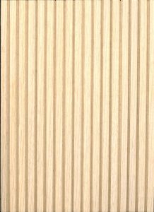 v-grooved white oak panel board